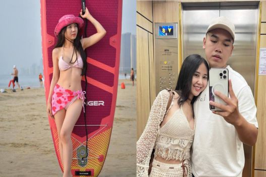 Anh bảo đi du lịch mà chịch em như trâu