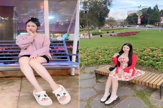 Hai lỗ được lấp đầy mới khiến em chảy nước